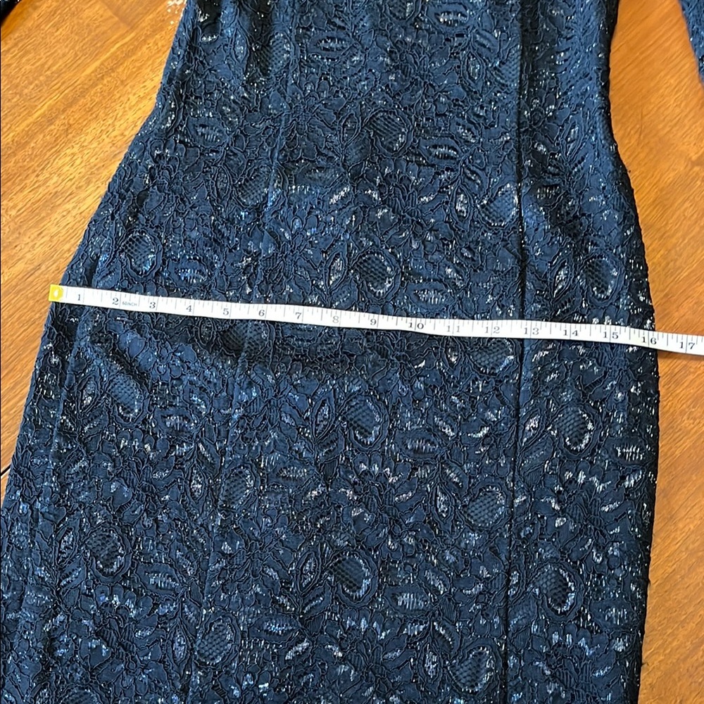 L'Wren Scott Black and White V-Neck Sheath Dress - Picture 14 of 15